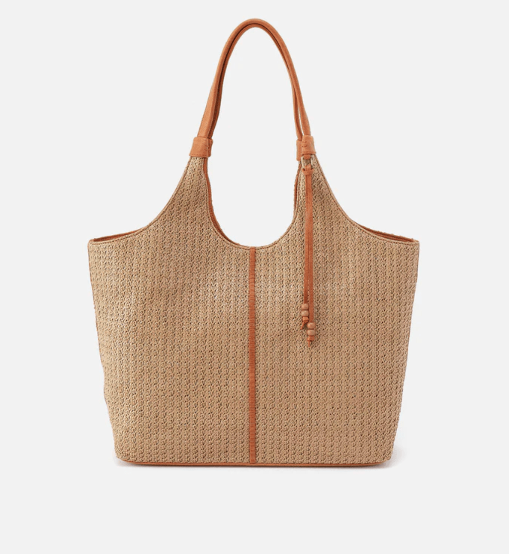 HOBO LAJOLLA MEADOW STRAW TOTE HANDBAGS | Shop now at Main & Taylor Shoes!