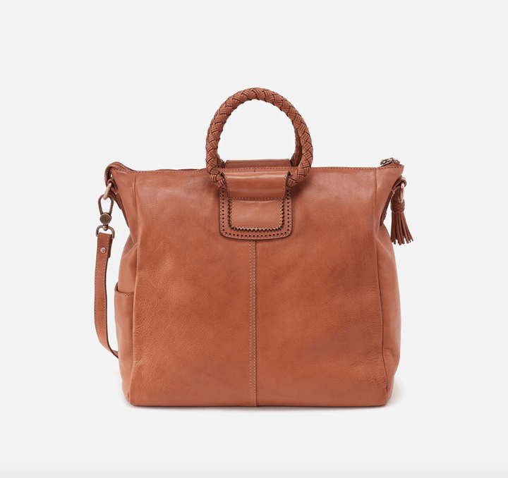 HOBO SHEILA MEDIUM HARVEST WHEAT SATCHEL HANDBAGS | Shop now at Main &amp; Taylor Shoes!