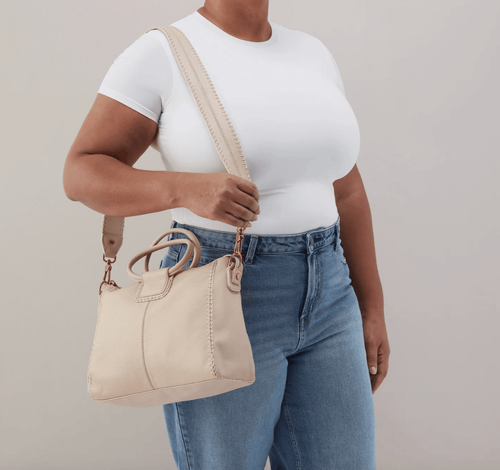 HOBO SHEILA MEDIUM SATCHEL STONEWASH HANDBAGS | Shop now at Main &amp; Taylor Shoes!