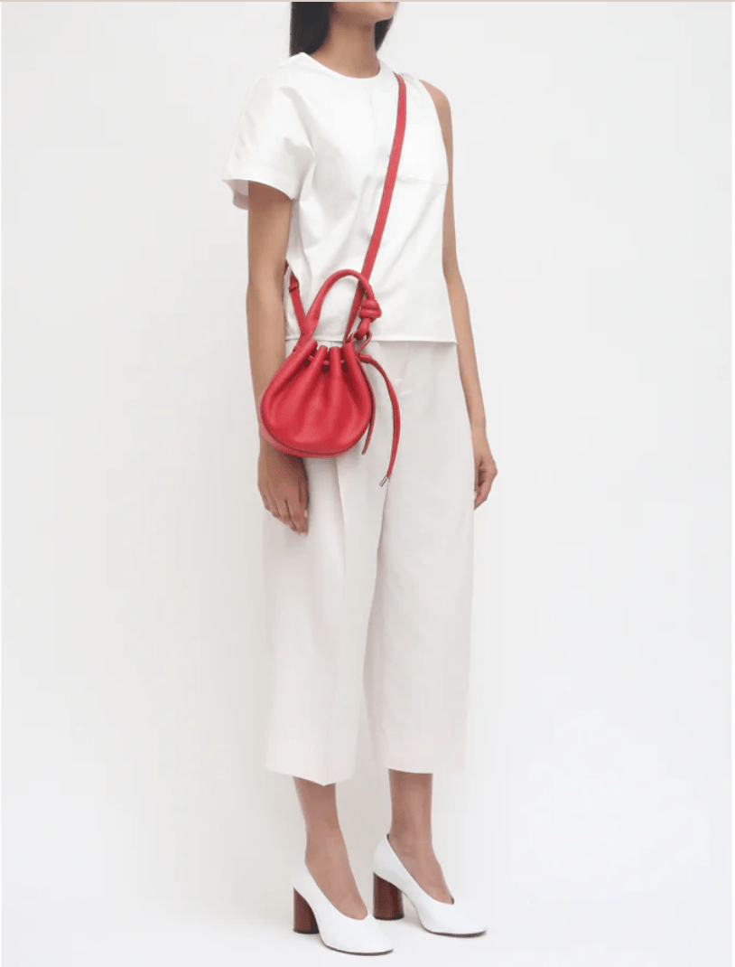 BEHNO INA MINI RED HANDBAGS | Shop now at Main & Taylor Shoes!