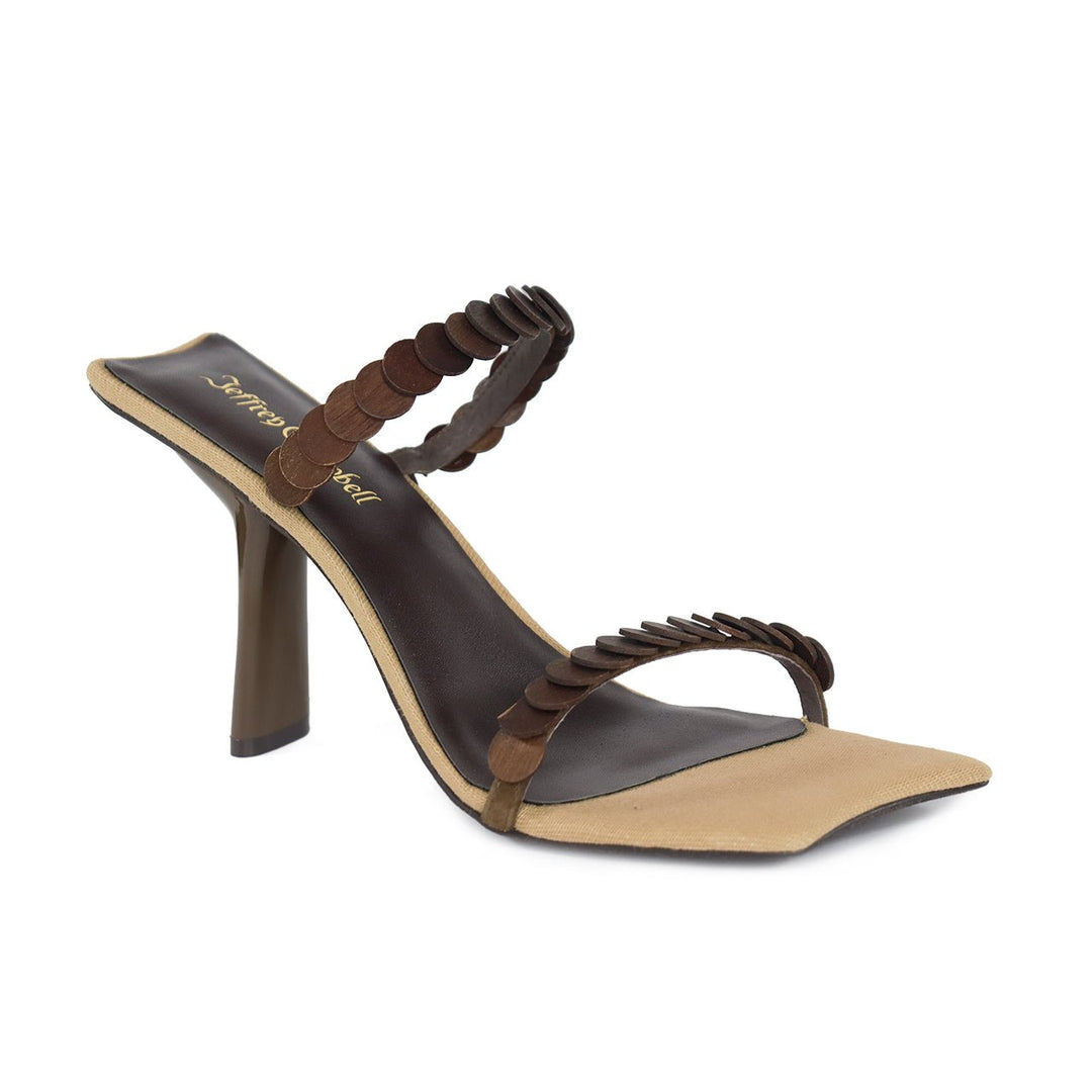 JEFFREY CAMPBELL AYANNA ESPRESSO SUEDE HEEL SHOES | Shop now at Main &amp; Taylor Shoes!