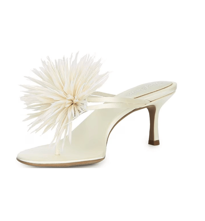 Jeffrey Campbell FIREWORK BEIGE SATIN HEEL Shoes | Shop now at Main &amp; Taylor Shoes!