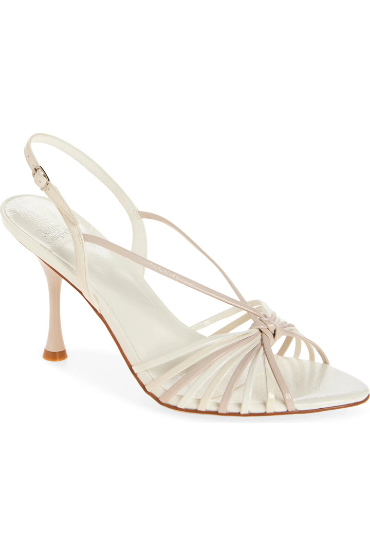 Jeffrey Campbell GALAXIA CREAM COMBO HEEL Shoes | Shop now at Main &amp; Taylor Shoes!