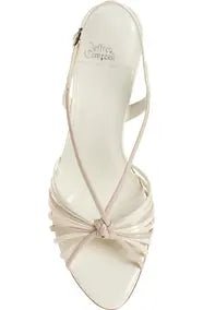 Jeffrey Campbell GALAXIA CREAM COMBO HEEL Shoes | Shop now at Main &amp; Taylor Shoes!