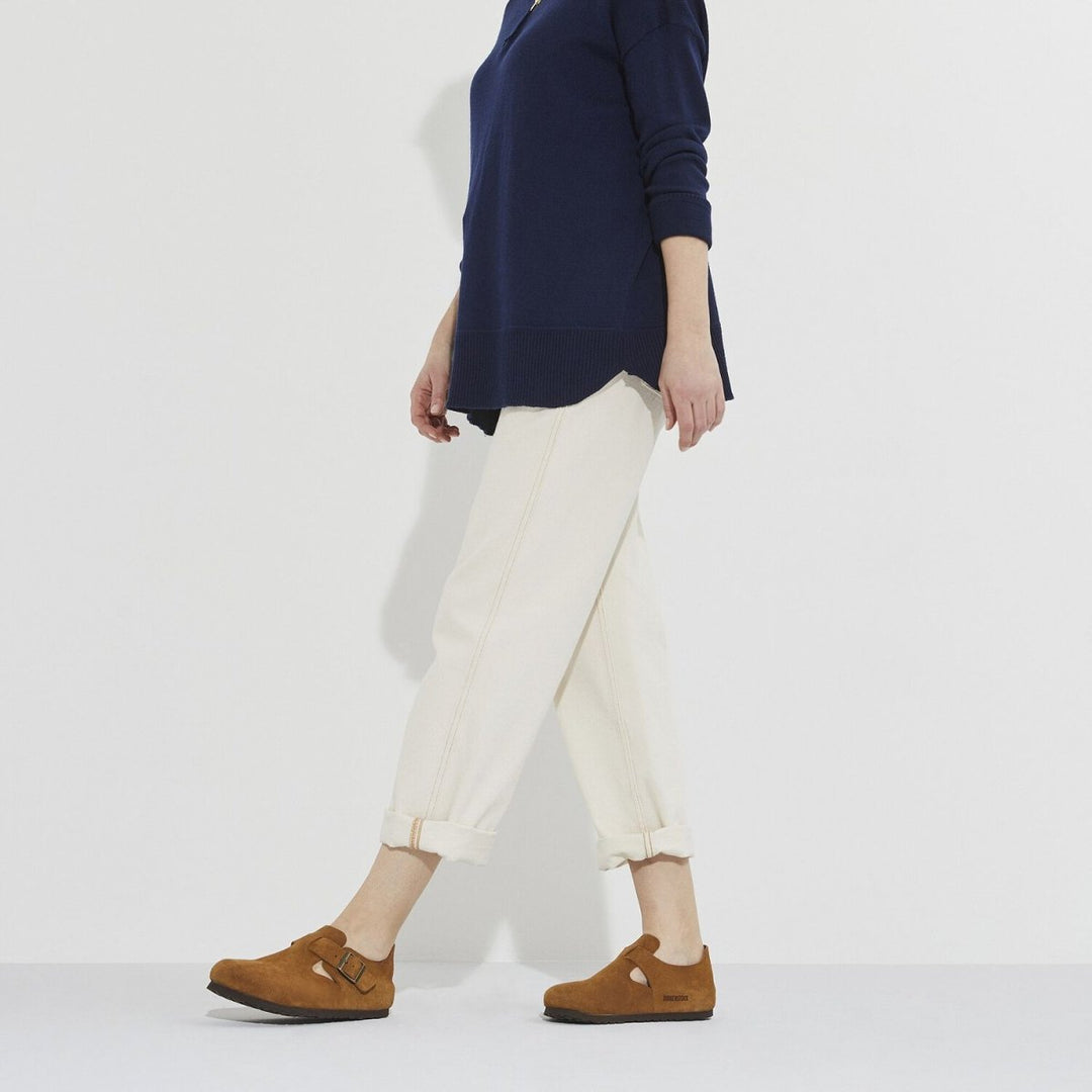 Birkenstock LONDON MINK SUEDE Shoes | Shop now at Main & Taylor Shoes!