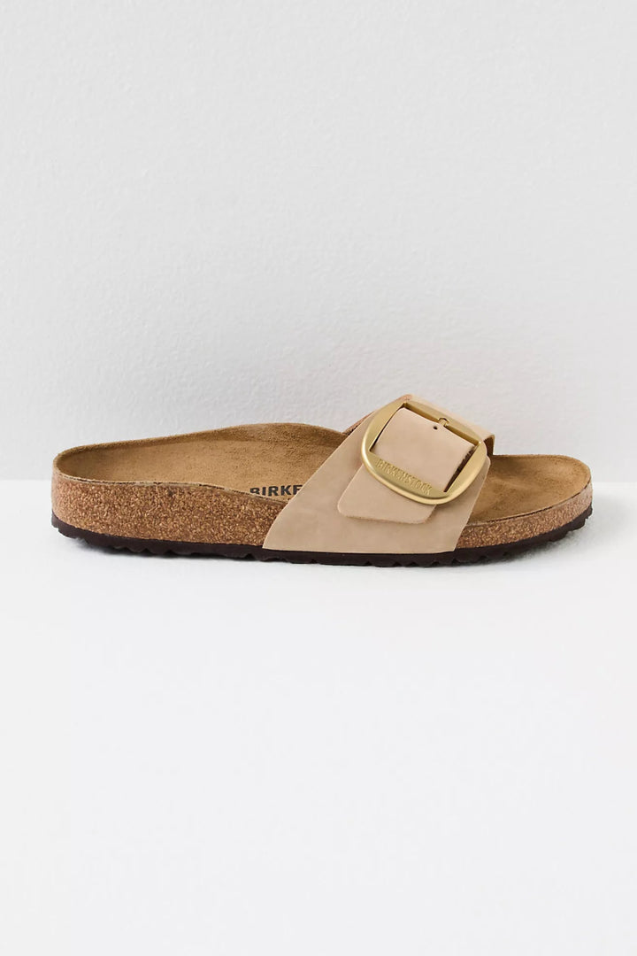 Birkenstock MADRID BIG BUCKLE SANDCASTLE Shoes | Shop now at Main &amp; Taylor Shoes!