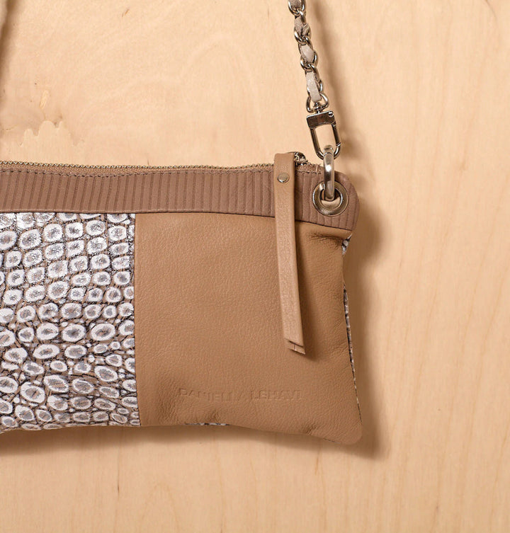 Daniella Lehavi Handbags MALIKA CLUTCH LATTE HANDBAGS | Shop now at Main &amp; Taylor Shoes!