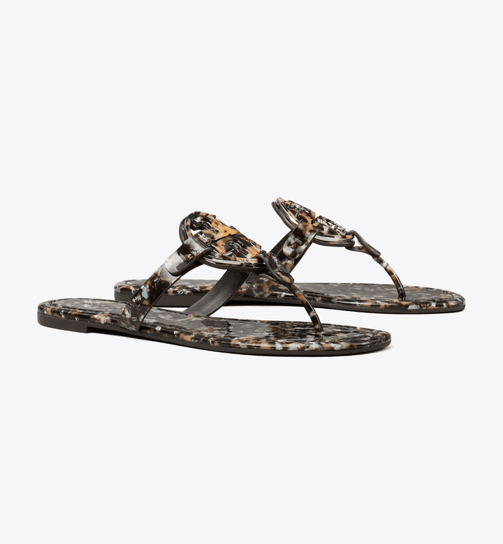 TORY BURCH MILLER CLASSIC PRINTED PATENT CARAMEL Shoes | Shop now at Main &amp; Taylor Shoes!