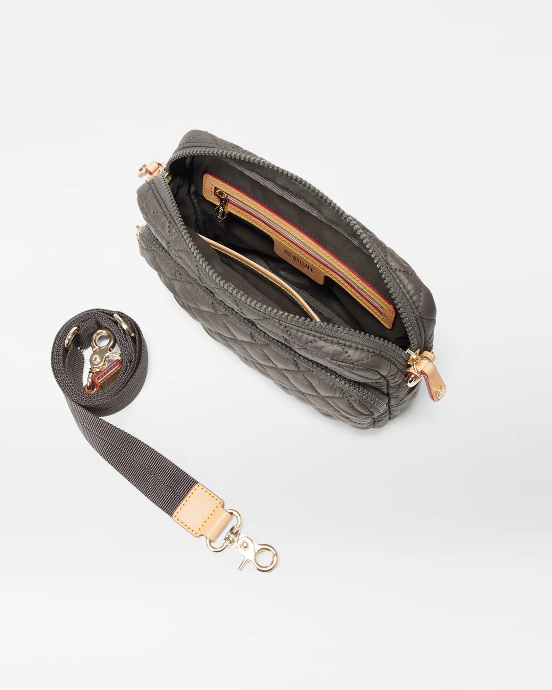 MZ WALLACE CAMERA SMALL MAGNET CROSSBODY HANDBAGS | Shop now at Main &amp; Taylor Shoes!