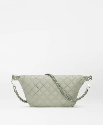 MZ Wallace CROSBY SLING SMALL AGAVE Handbags | Shop now at Main &amp; Taylor Shoes!