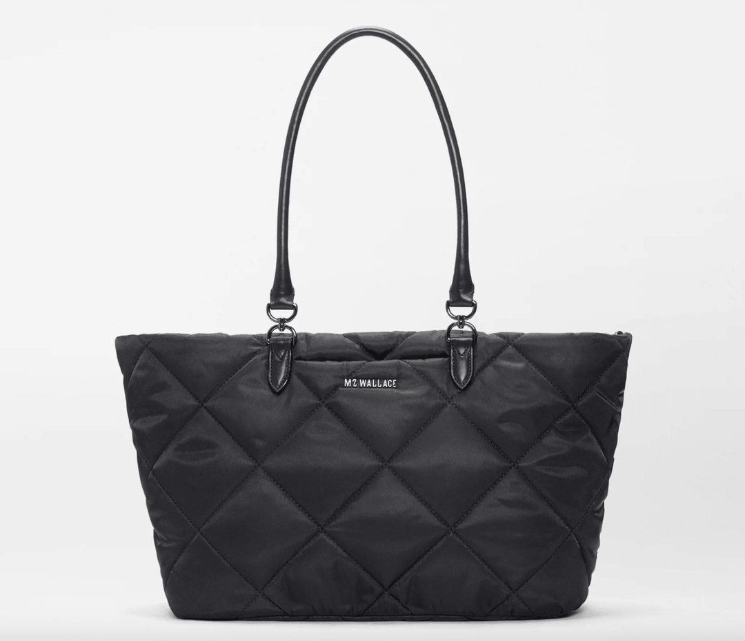 MZ Wallace MADISON MEDIUM EAST - WEST TOTE BLACK Handbags | Shop now at Main &amp; Taylor Shoes!