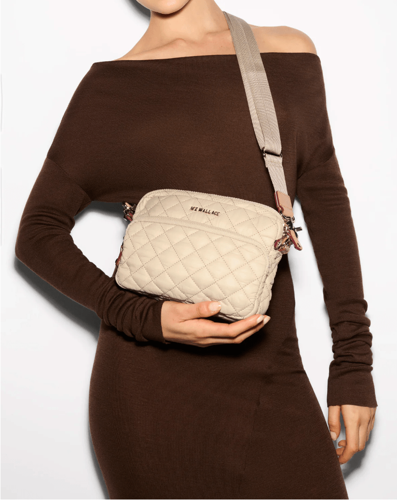 MZ Wallace METRO CAMERA SMALL BUFF BAG Handbags | Shop now at Main &amp; Taylor Shoes!