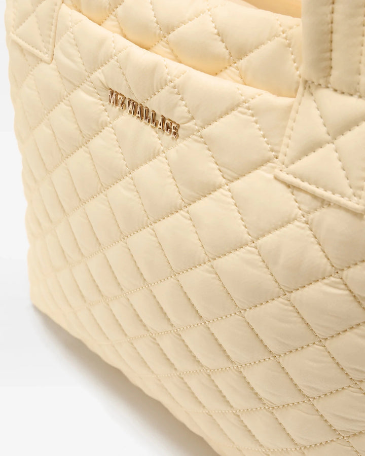 MZ Wallace METRO SMALL DELUXE TOTE CHAMOMILE HANDBAGS | Shop now at Main &amp; Taylor Shoes!