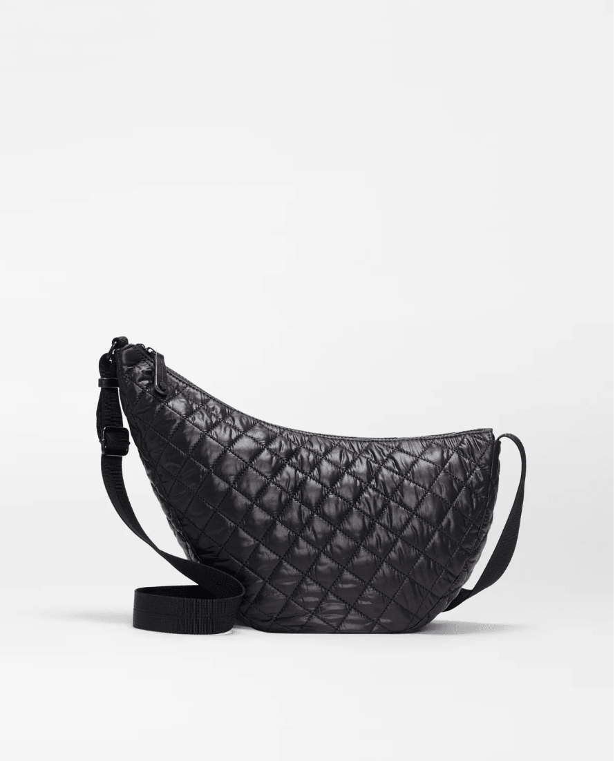 MZ Wallace METRO SMILE BLACK CROSSBODY Handbags | Shop now at Main &amp; Taylor Shoes!