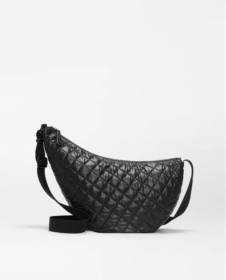 MZ Wallace METRO SMILE BLACK CROSSBODY Handbags | Shop now at Main &amp; Taylor Shoes!