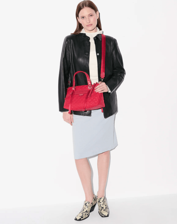 MZ Wallace PARK SATCHEL SMALL APPLE Handbags | Shop now at Main &amp; Taylor Shoes!