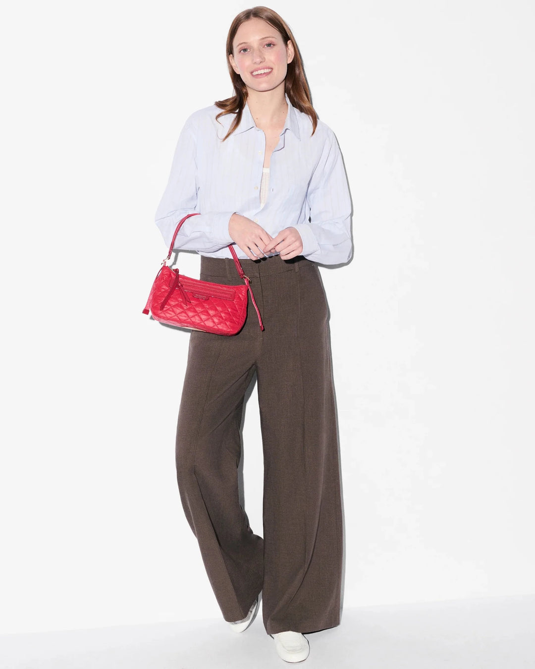 MZ Wallace PARK SHOULDER SMALL APPLE BAG HANDBAGS | Shop now at Main &amp; Taylor Shoes!