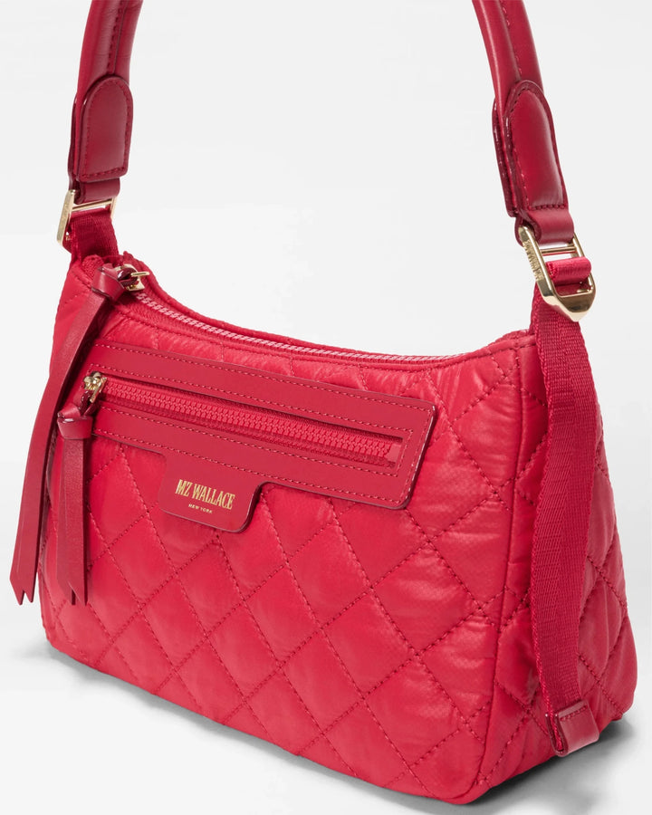 MZ Wallace PARK SHOULDER SMALL APPLE BAG HANDBAGS | Shop now at Main &amp; Taylor Shoes!