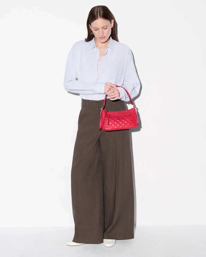 MZ Wallace PARK SHOULDER SMALL APPLE BAG HANDBAGS | Shop now at Main &amp; Taylor Shoes!