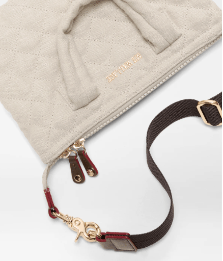 MZ Wallace SUTTON MICRO TOTE SANDY LINEN Handbags | Shop now at Main &amp; Taylor Shoes!