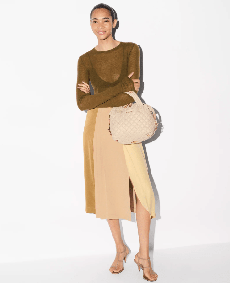 MZ Wallace SUTTON SMALL DELUXE BUFF Handbags | Shop now at Main &amp; Taylor Shoes!