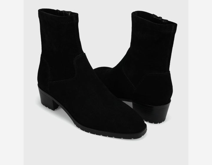 VANELI OLEG WATERPROOF BLACK SUEDE Shoes | Shop now at Main &amp; Taylor Shoes!