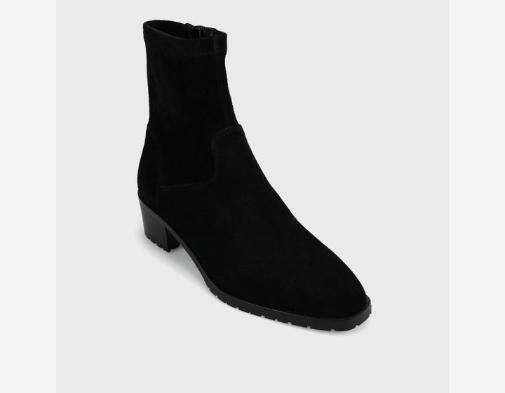 VANELI OLEG WATERPROOF BLACK SUEDE Shoes | Shop now at Main &amp; Taylor Shoes!