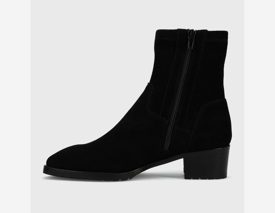 VANELI OLEG WATERPROOF BLACK SUEDE Shoes | Shop now at Main &amp; Taylor Shoes!