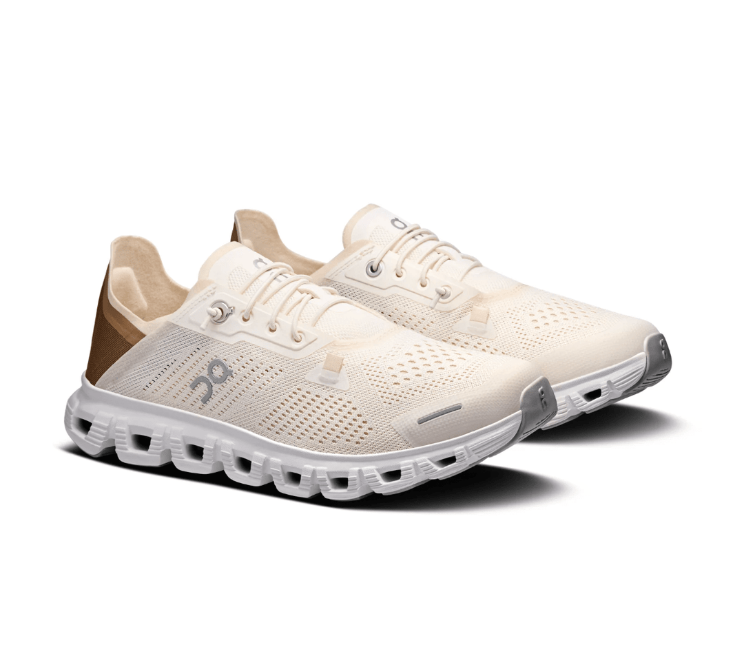 ON CLOUD6 COAST WOMEN GARDENIA/SPHINX SNEAKER Shoe Main & Taylor Shoes