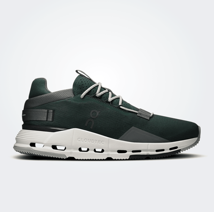 ON CLOUDNOVA2 MEN JUNGLE/SHADOW SNEAKER SHOES | Shop now at Main &amp; Taylor Shoes!