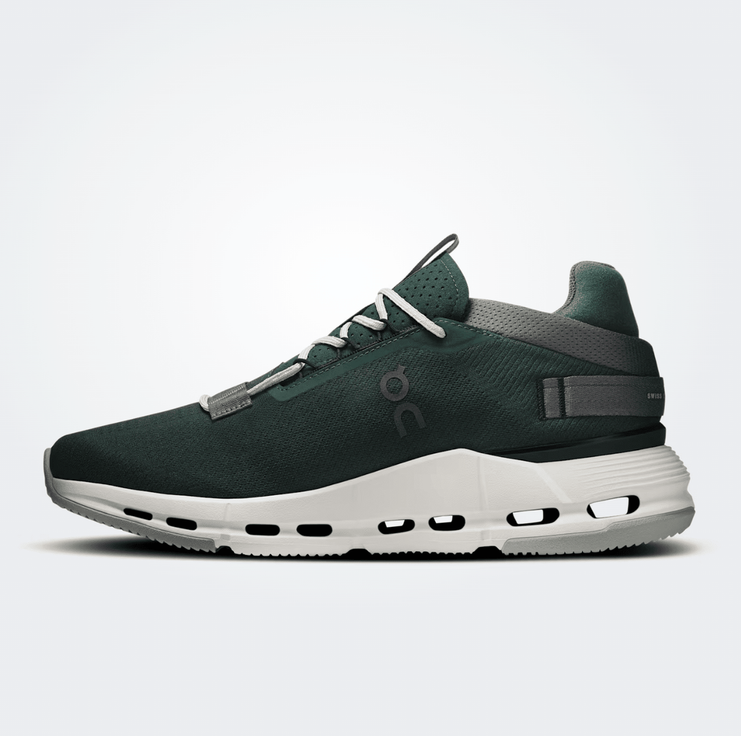 ON CLOUDNOVA2 MEN JUNGLE/SHADOW SNEAKER SHOES | Shop now at Main &amp; Taylor Shoes!