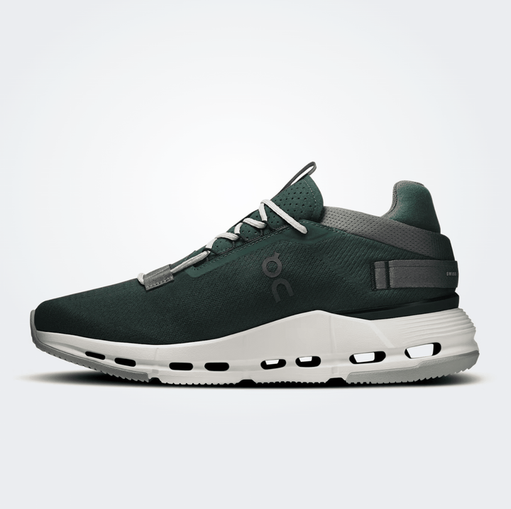 ON CLOUDNOVA2 MEN JUNGLE/SHADOW SNEAKER SHOES | Shop now at Main &amp; Taylor Shoes!
