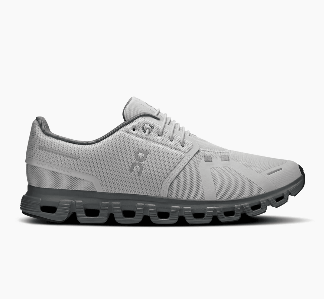 On Running CLOUD6 MEN WOLF/ROCK SNEAKER Shoes | Shop now at Main &amp; Taylor Shoes!
