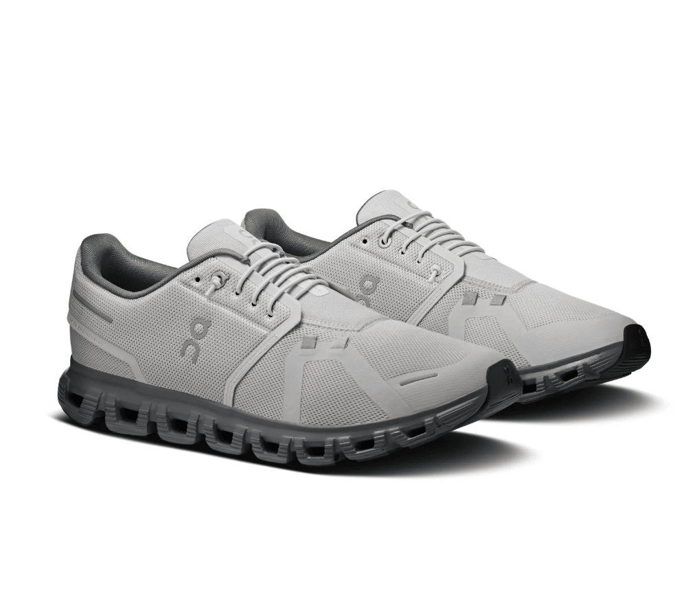 On Running CLOUD6 MEN WOLF/ROCK SNEAKER Shoes | Shop now at Main &amp; Taylor Shoes!