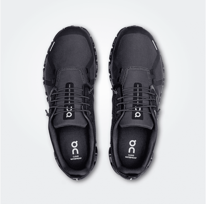 On Running CLOUD6 WATERPROOF MEN BLACK/BLACK SNEAKER SHOES | Shop now at Main &amp; Taylor Shoes!