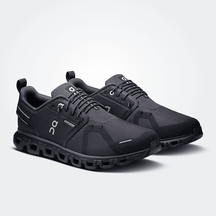 On Running CLOUD6 WATERPROOF MEN BLACK/BLACK SNEAKER SHOES | Shop now at Main &amp; Taylor Shoes!
