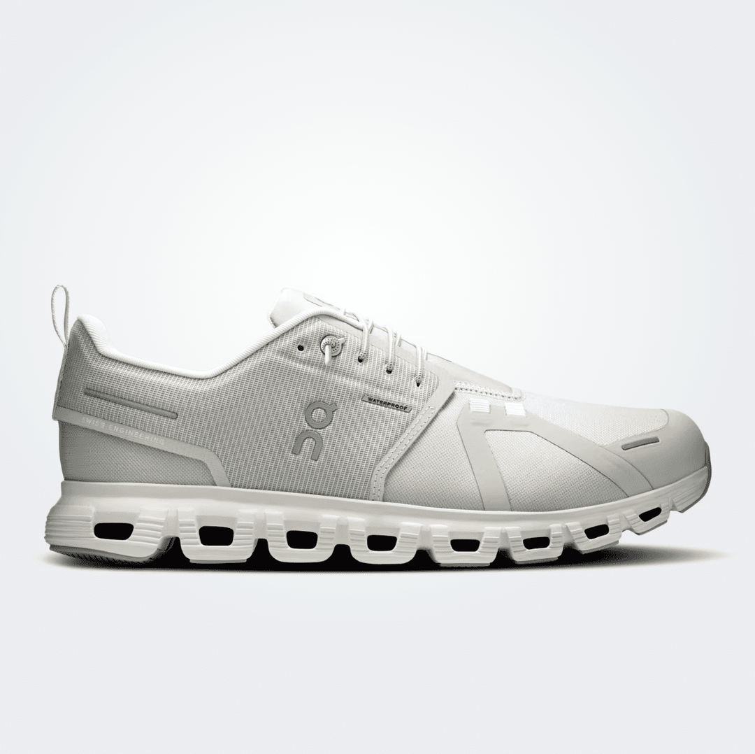 On Running CLOUD6 WATERPROOF MEN PELICAN/GHOST SNEAKER SHOES | Shop now at Main &amp; Taylor Shoes!