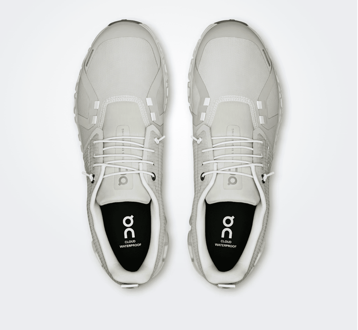 On Running CLOUD6 WATERPROOF MEN PELICAN/GHOST SNEAKER SHOES | Shop now at Main &amp; Taylor Shoes!