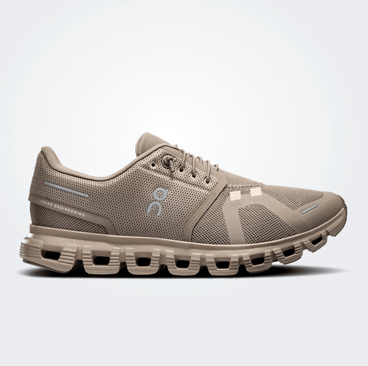On Running CLOUD6 WOMEN CINDER/FOG SNEAKER Shoes | Shop now at Main &amp; Taylor Shoes!