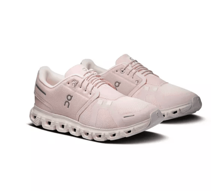 On Running CLOUD6 WOMEN SALT/GARDENIA SNEAKER Shoes | Shop now at Main &amp; Taylor Shoes!