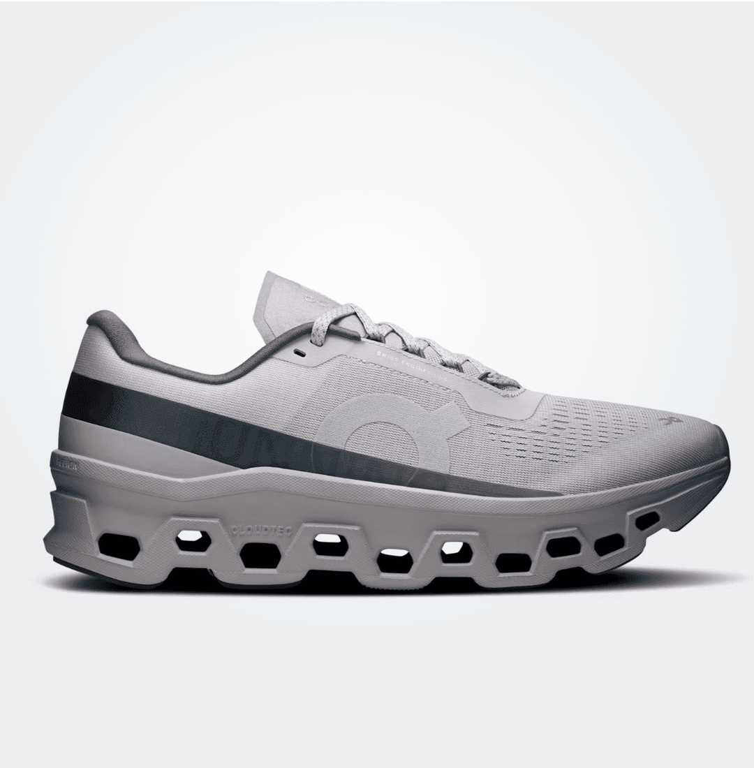 On Running CLOUDMONSTER1 MEN GLACIER/ALLOY SNEAKER SHOES | Shop now at Main &amp; Taylor Shoes!
