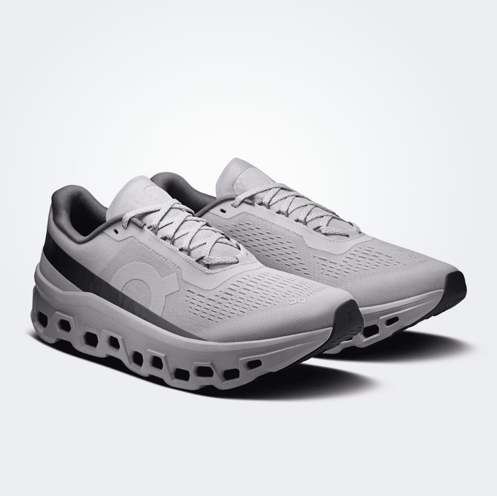 On Running CLOUDMONSTER1 MEN GLACIER/ALLOY SNEAKER SHOES | Shop now at Main &amp; Taylor Shoes!