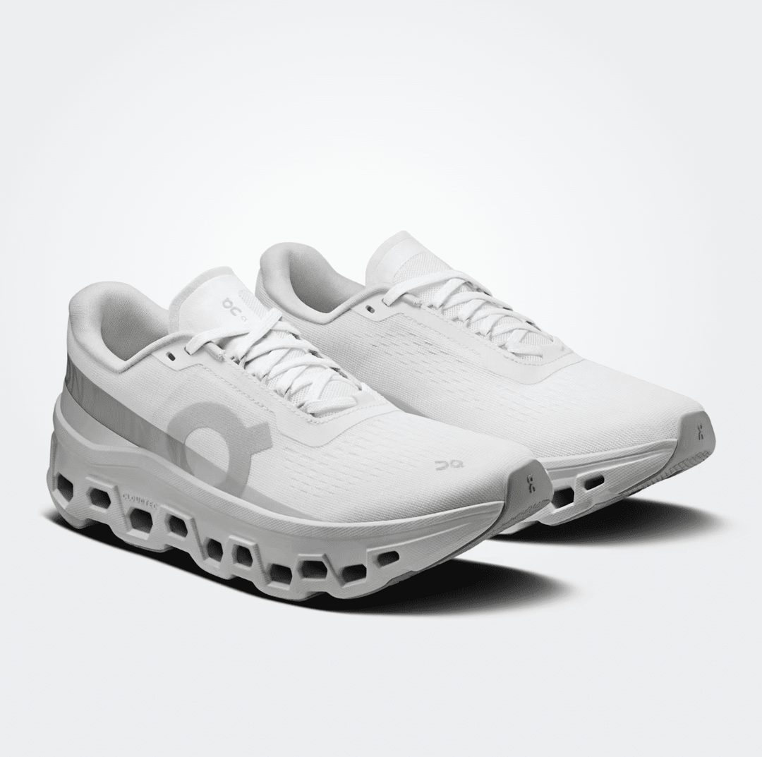 On Running CLOUDMONSTER1 WOMEN WHITE/WHITE SNEAKER SHOES | Shop now at Main &amp; Taylor Shoes!