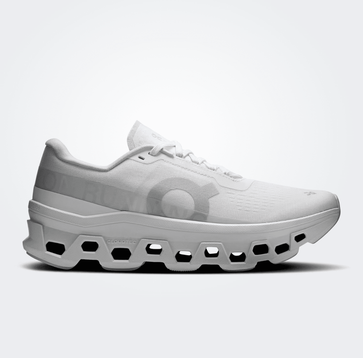 On Running CLOUDMONSTER1 WOMEN WHITE/WHITE SNEAKER SHOES | Shop now at Main &amp; Taylor Shoes!