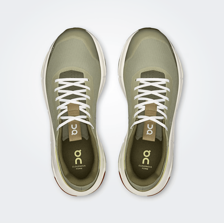 On Running CLOUDNOVA FORM 2 MEN CHALK/IVORY SNEAKER SHOES | Shop now at Main &amp; Taylor Shoes!