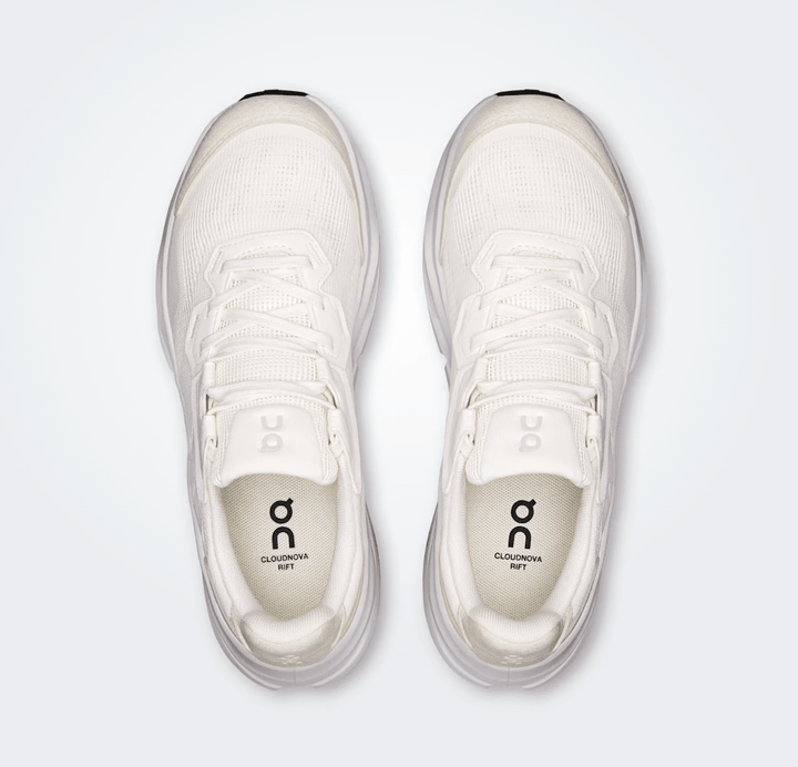 On Running CLOUDNOVA RIFT WOMEN WHITE/ICE SNEAKER Shoes | Shop now at Main &amp; Taylor Shoes!