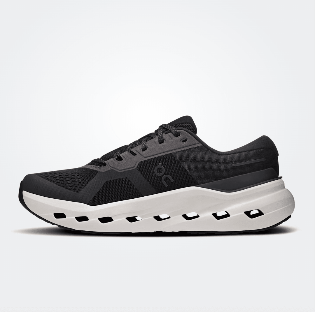 On Running CLOUDRUNNER 3 MEN BLACK/IVORY SNEAKER Shoes | Shop now at Main &amp; Taylor Shoes!