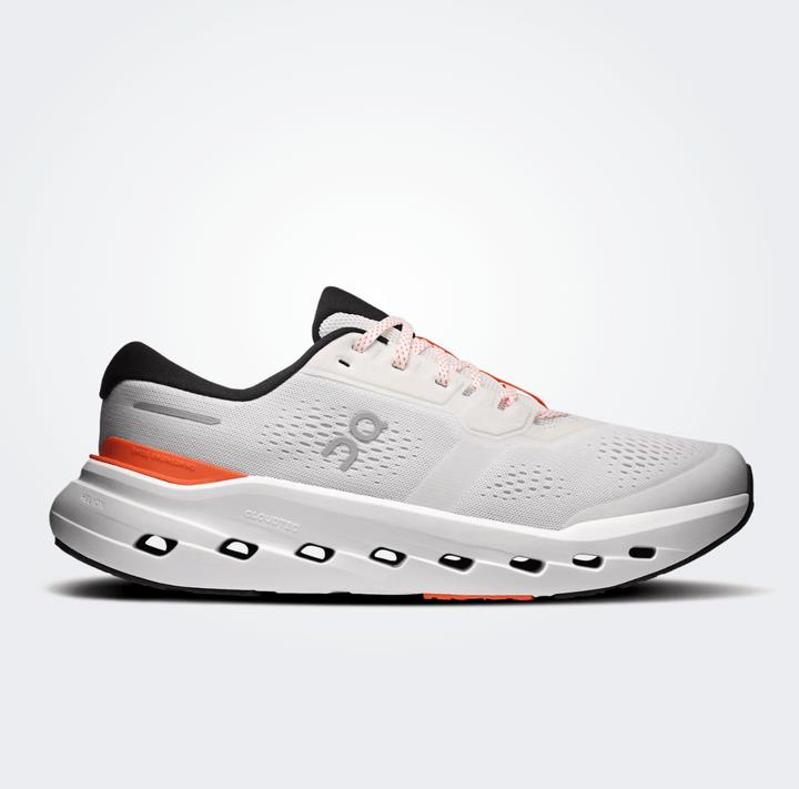 On Running CLOUDRUNNER 3 MEN IVORY/FLAME SNEAKER SHOES | Shop now at Main &amp; Taylor Shoes!