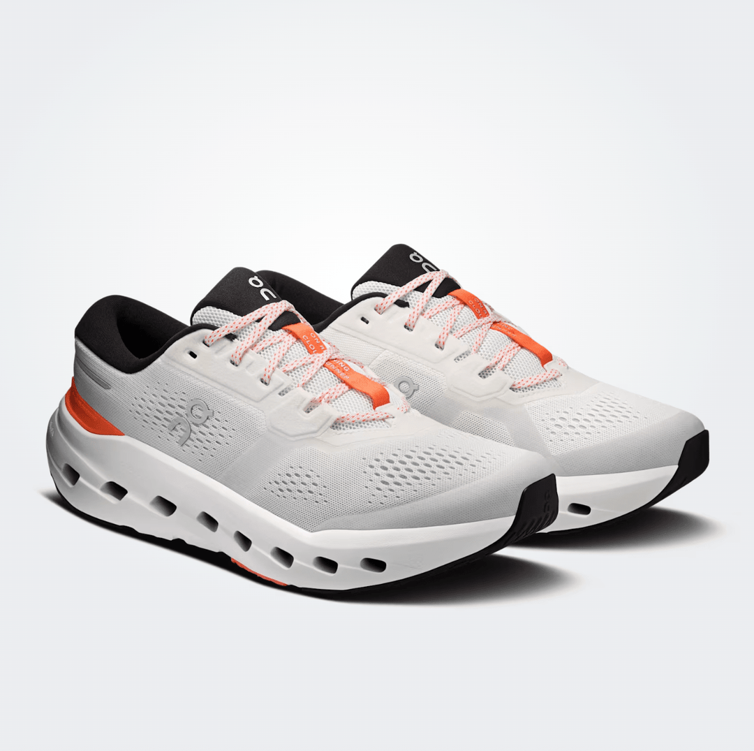 On Running CLOUDRUNNER 3 MEN IVORY/FLAME SNEAKER SHOES | Shop now at Main &amp; Taylor Shoes!
