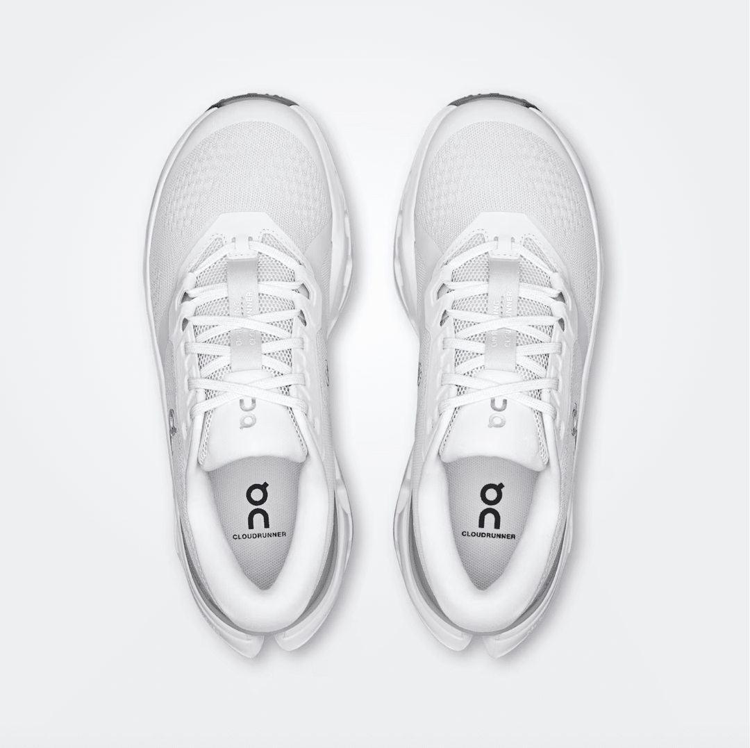 On Running CLOUDRUNNER 3 WOMEN FROST/GLACIER WOMEN SHOES | Shop now at Main &amp; Taylor Shoes!